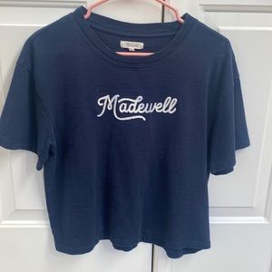 Madewell crop t-shirt